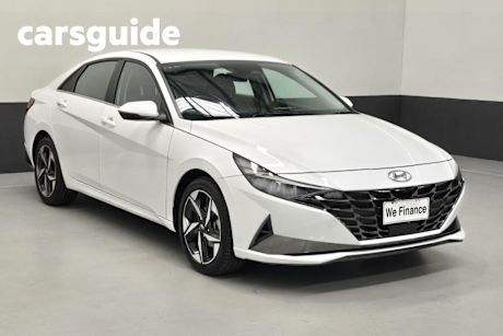 White 2022 Hyundai I30 Sedan Active