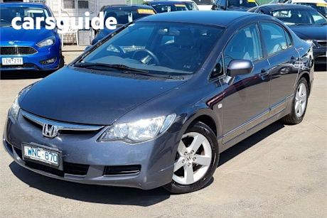 Grey 2008 Honda Civic Sedan VTI-L