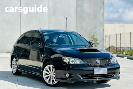 Black 2007 Subaru Impreza WRX Hatch