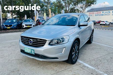 Silver 2016 Volvo XC60 Wagon T5 LUXURY DZ MY16
