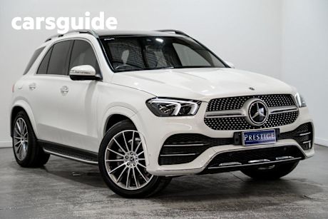 White 2022 Mercedes-Benz GLE Wagon 400 D 4Matic
