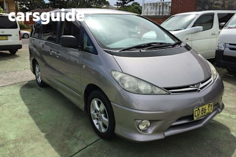 Grey 2003 Toyota Estima OtherCar Aeras