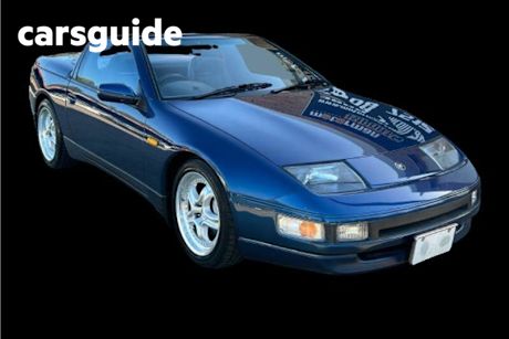 Blue 1992 Nissan 300ZX Convertible
