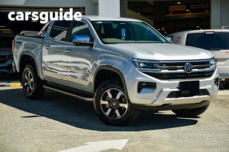 Silver 2024 Volkswagen Amarok Dual Cab Utility Style TDI600 4Motion