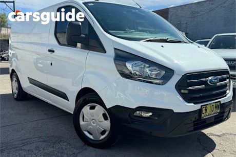 White 2018 Ford Transit Custom Van 340L (lwb)