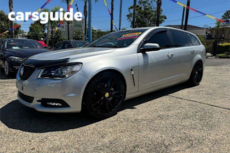 Silver 2013 Holden Commodore Sportswagon International