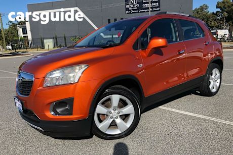 Orange 2013 Holden Trax Wagon TJ LTZ Wagon 5dr Auto 6sp 1.8i [MY14]