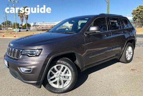 Grey 2017 Jeep Grand Cherokee Wagon WK Laredo Wagon 5dr Spts Auto 8sp 4x2 3.6i [MY17]