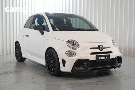 White 2022 Abarth 595 Hatchback Competizione