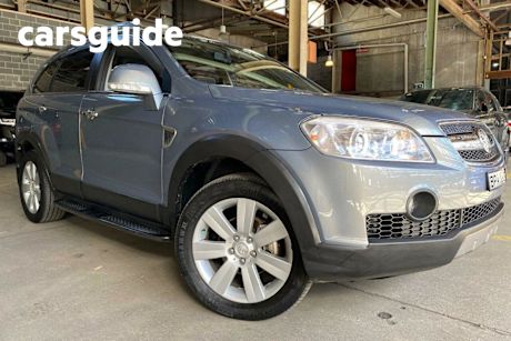 Grey 2010 Holden Captiva Wagon LX (4X4)