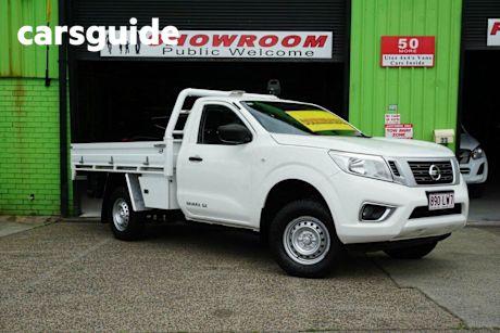 White 2018 Nissan Navara Cab Chassis RX (4X4)