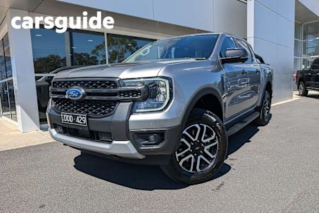 Silver 2024 Ford Ranger Double Cab Pick Up Sport 2.0 (4X4)