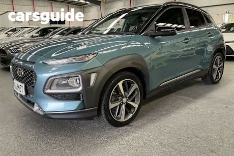 Blue Hyundai Kona for Sale | CarsGuide