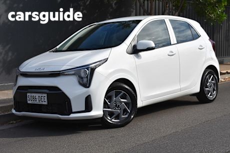White 2024 Kia Picanto Hatch Sport