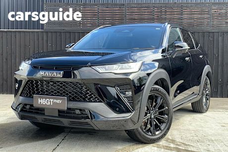 Black 2025 GWM Haval H6GT Wagon Ultra Phev (4WD)