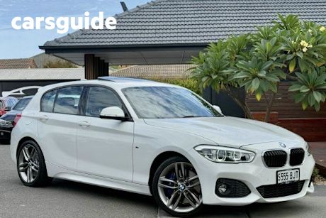 White 2016 BMW 125I Hatchback Sportline