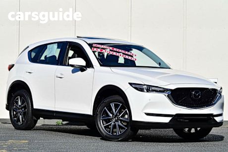 White 2020 Mazda CX-5 Wagon GT (awd)