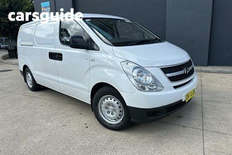 White 2013 Hyundai Iload Van