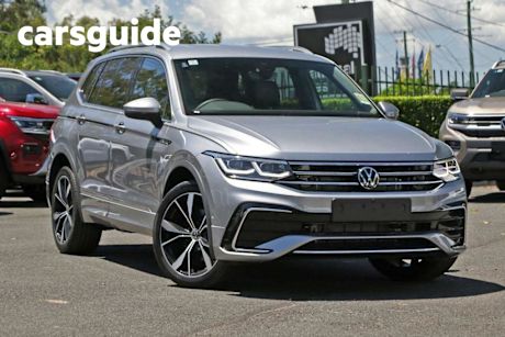 Silver 2024 Volkswagen Tiguan Wagon 162TSI R-Line DSG 4MOTION Allspace