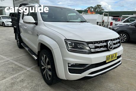 White 2019 Volkswagen Amarok Dual Cab Utility V6 TDI 580 Ultimate