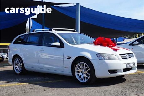 White 2009 Holden Commodore Sportswagon International