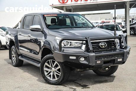 Grey 2020 Toyota Hilux Double Cab Pick Up SR5 (4X4)