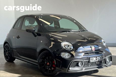 Black 2023 Abarth 695 Hatchback Competizione