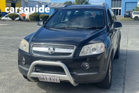 Black 2009 Holden Captiva Wagon LX (4X4)