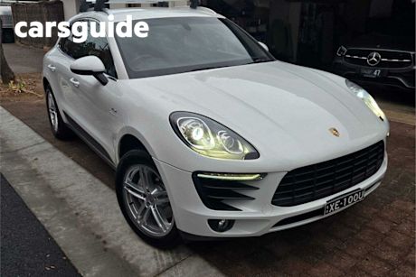 White 2015 Porsche Macan Wagon S Diesel