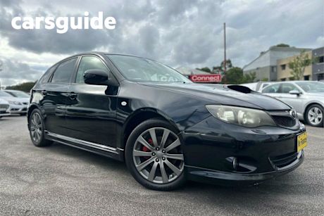 Black 2009 Subaru Impreza Hatchback WRX (awd)