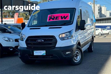 White 2024 Ford Transit Van 350L LWB (FWD) SRW
