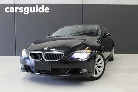 Black 2008 BMW 6 OtherCar 630i