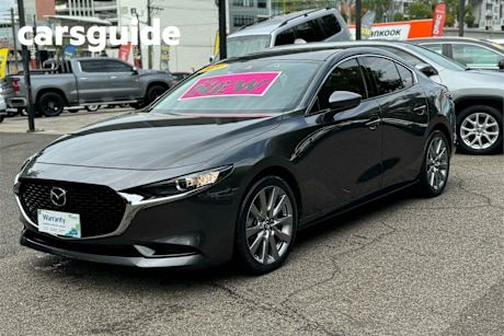 Grey 2021 Mazda Mazda3 Sedan G20 TOURING
