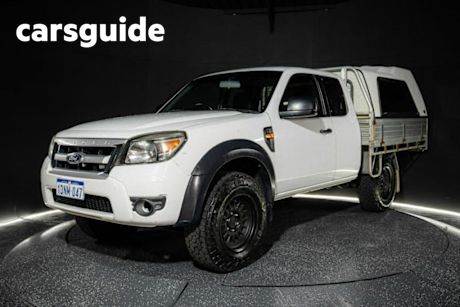 White 2011 Ford Ranger Super Cab Chassis XL (4X4)