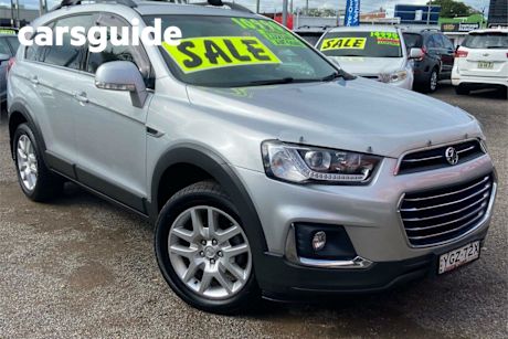 Silver 2017 Holden Captiva Wagon Active 5 Seater