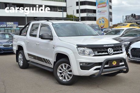 White 2021 Volkswagen Amarok Dual Cab Utility TDI550 V6 Core 4Motion