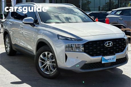 Silver 2022 Hyundai Santa FE Wagon Crdi (awd)