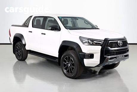 White 2023 Toyota Hilux Double Cab Pick Up Rogue (4X4)