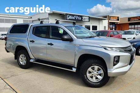 Silver 2019 Mitsubishi Triton Double Cab Pick Up GLS (4X4)