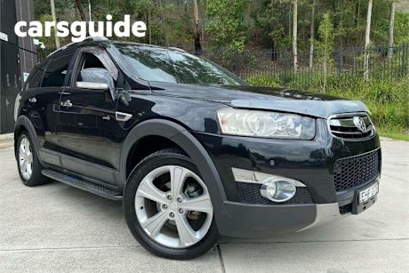 Black 2013 Holden Captiva Wagon 7 LX (4X4)
