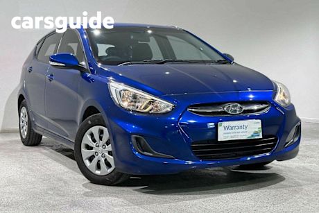 Blue 2016 Hyundai Accent Hatchback Active