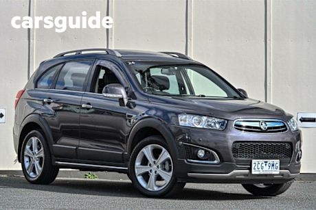 Grey 2014 Holden Captiva Wagon 7 LTZ (4X4)