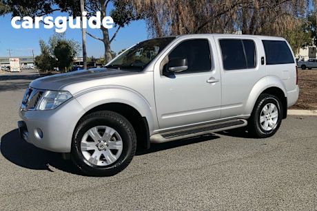 Silver 2013 Nissan Pathfinder Wagon R51 ST Wagon 7st 5dr Spts Auto 5sp 4x4 2.5DT