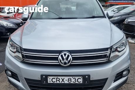 Silver 2013 Volkswagen Tiguan Wagon 132 TSI Pacific