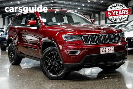 Red 2017 Jeep Grand Cherokee Wagon Laredo (4X2)