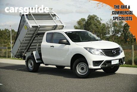 White 2019 Mazda BT-50 Freestyle Cab Chassis XT (4X2) (5YR)