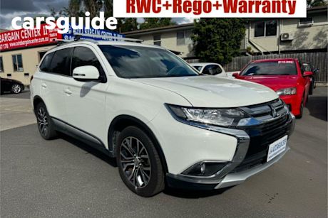 White 2017 Mitsubishi Outlander Wagon LS Safety Pack (4X2)