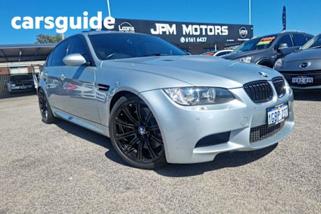 Silver 2011 BMW M3 Sedan E90