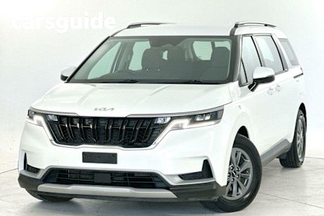 White 2022 Kia Carnival Wagon S