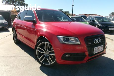 Red 2014 Audi SQ5 Wagon 3.0 TDI Quattro